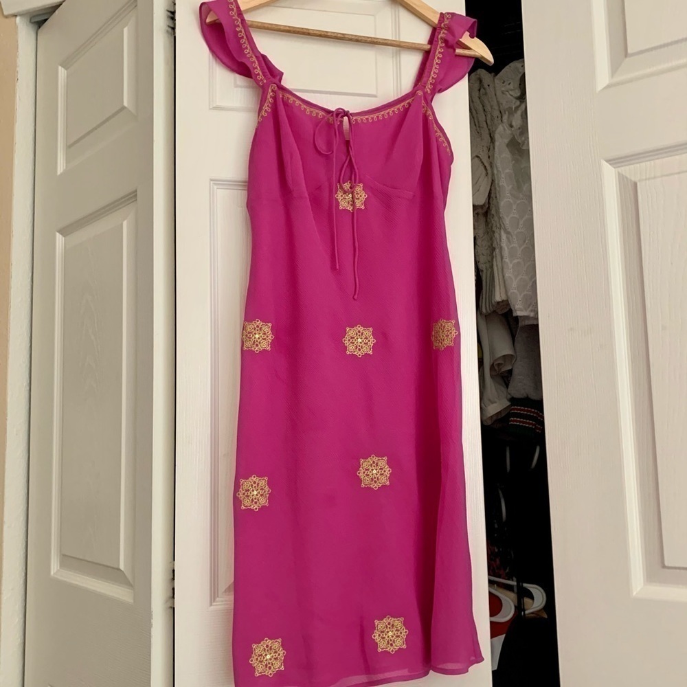 Y2K pink dress